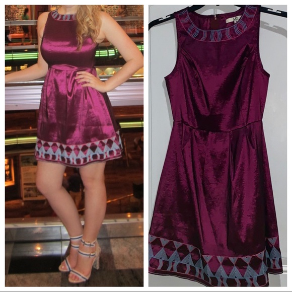 Ya Los Angeles Dresses & Skirts - Worn Once! Ya Los Angeles Magenta Mini Dress
